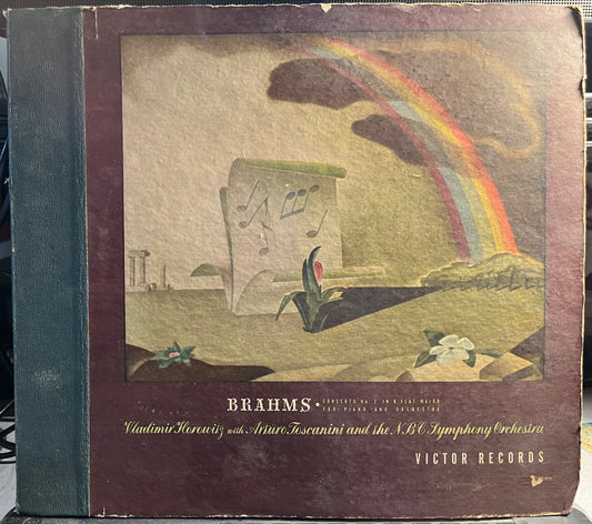 Johannes Brahms - Concerto No. 2, In B Flat Major For Piano And Orchestra, Op. 83 *6X12" SHELLAC* | Very Good Plus (VG+) Very Good (VG) - CLASSICAL / USED *VERY GOOD++*