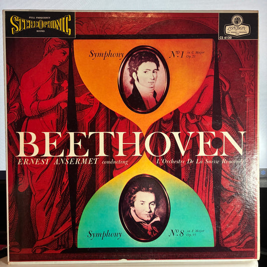 Symphony No. 1 In C Major Op. 21 / Symphony No. 8 In F Major Op. 93 (VINYL) | Very Good Plus (VG+) Excellent+ (EX+) - CLASSICAL / USED *VERY GOOD+*