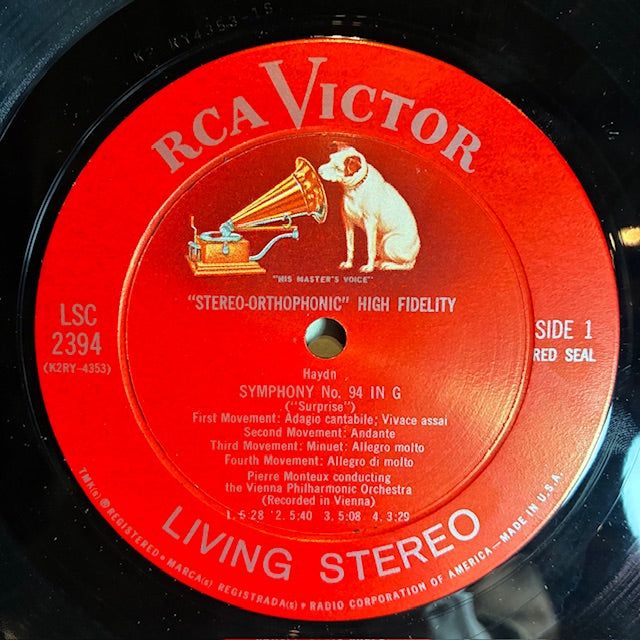 (Surprise) Symphony No. 94 / (Clock) Symphony No. 101 (VINYL) | Very Good (VG) Very Good (VG) - CLASSICAL / USED *VERY GOOD*