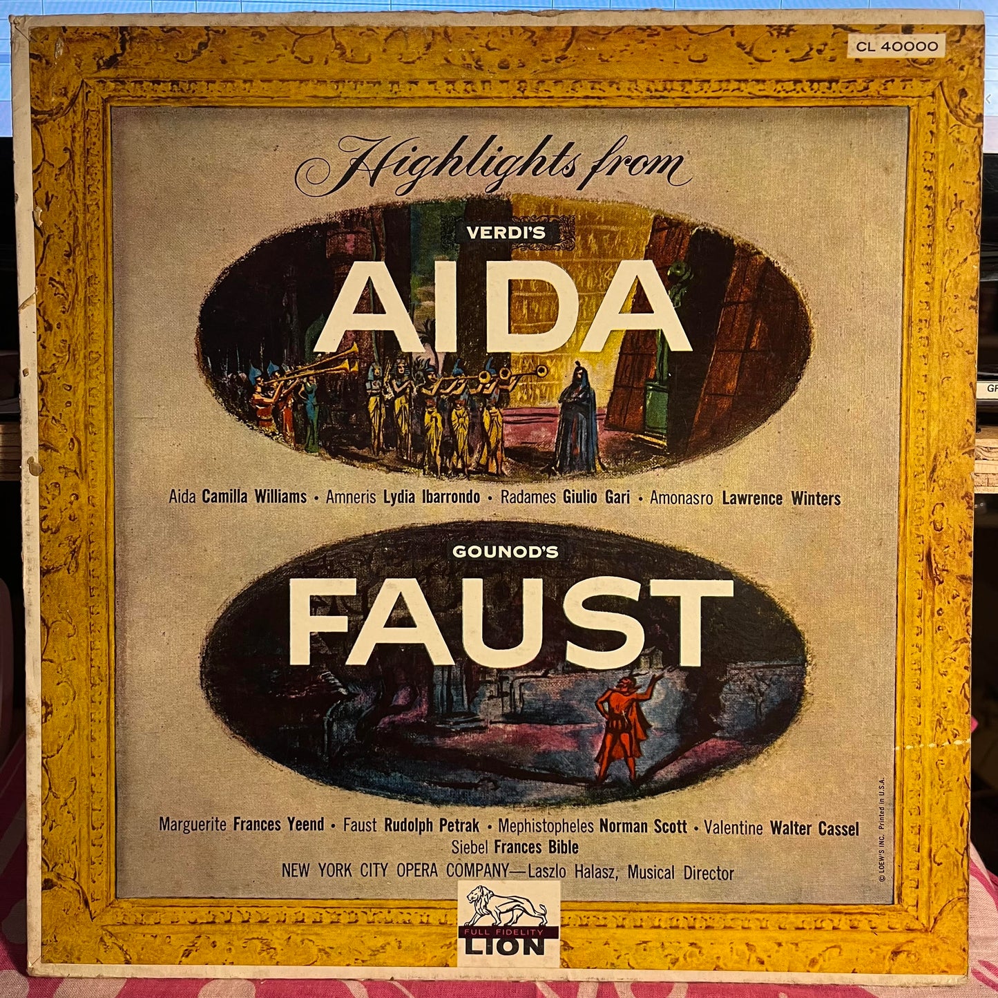 Giuseppe Verdi - Aida / Faust | Very Good (VG) Very Good (VG) - CLASSICAL / USED *VERY GOOD*