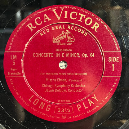 Concerto In E Minor Op. 64 10" | Very Good (VG) Very Good Plus (VG+)