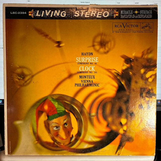 (Surprise) Symphony No. 94 / (Clock) Symphony No. 101 (VINYL) | Very Good (VG) Very Good (VG) - CLASSICAL / USED *VERY GOOD*