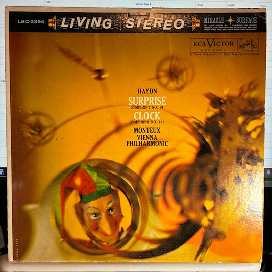 (Surprise) Symphony No. 94 / (Clock) Symphony No. 101 (VINYL) | Very Good (VG) Very Good (VG) - CLASSICAL / USED *VERY GOOD*