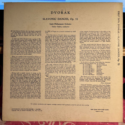 Antonín Dvořák - Slavonic Dances Opus 72 (Complete) | Very Good (VG) Excellent (EX) - CLASSICAL / USED *VERY GOOD*