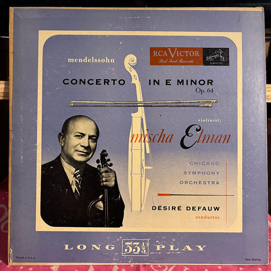 Concerto In E Minor Op. 64 10" | Very Good (VG) Very Good Plus (VG+)
