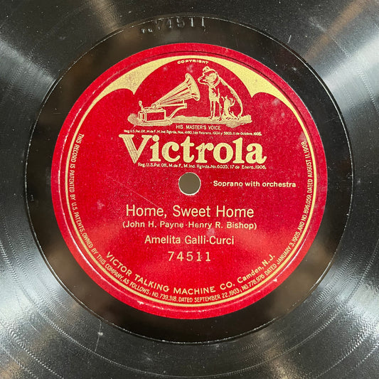 Home, Sweet Home (78RPM 12" VINYL) | Very Good (VG) Generic - CLASSICAL / USED *VERY GOOD*