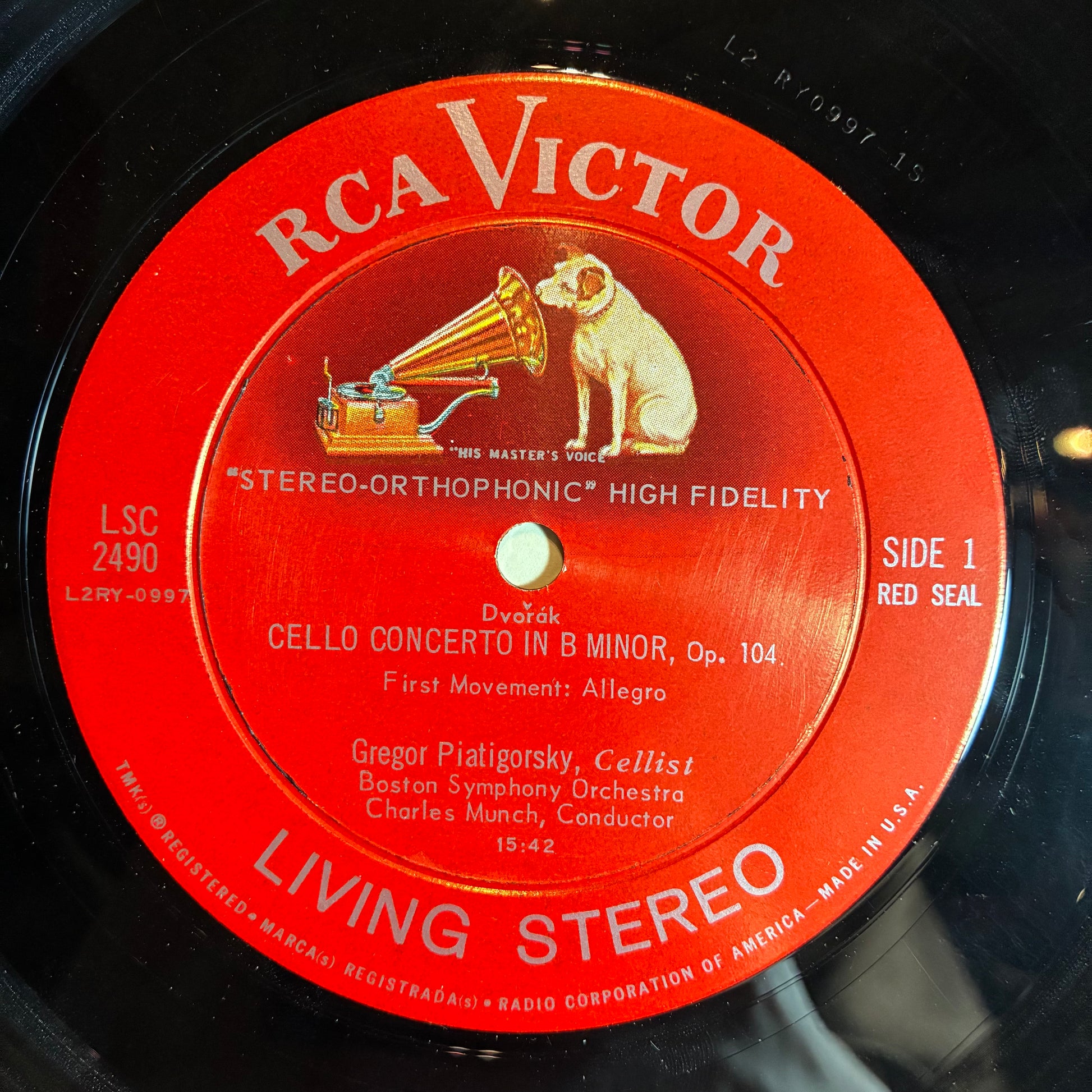 Cello Concerto (VINYL) | Very Good (VG) Very Good Plus (VG+) - CLASSICAL / USED *VERY GOOD*