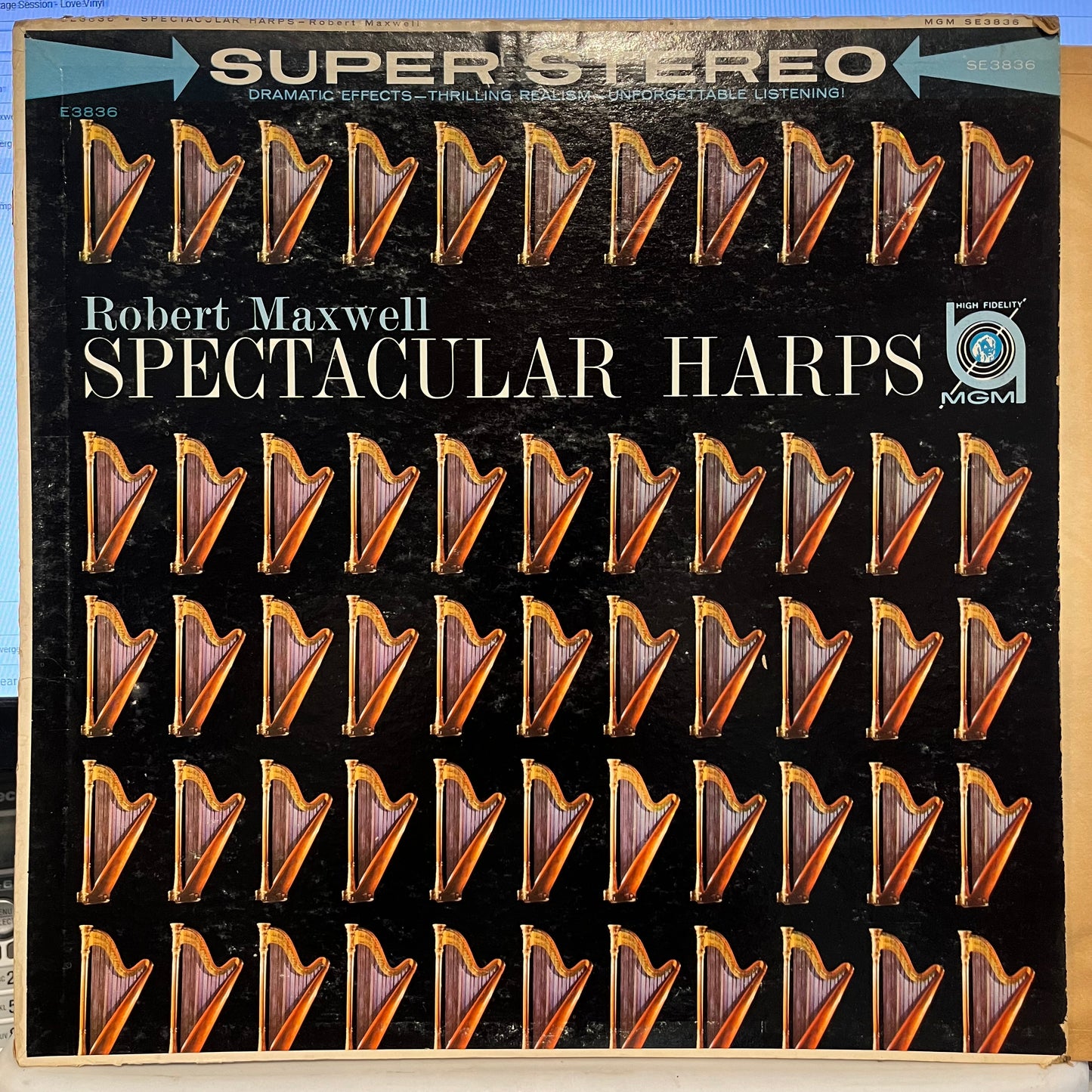 Robert Maxwell - Spectacular Harps | Very Good (VG) Very Good Plus (VG+) - CLASSICAL / USED *VERY GOOD*