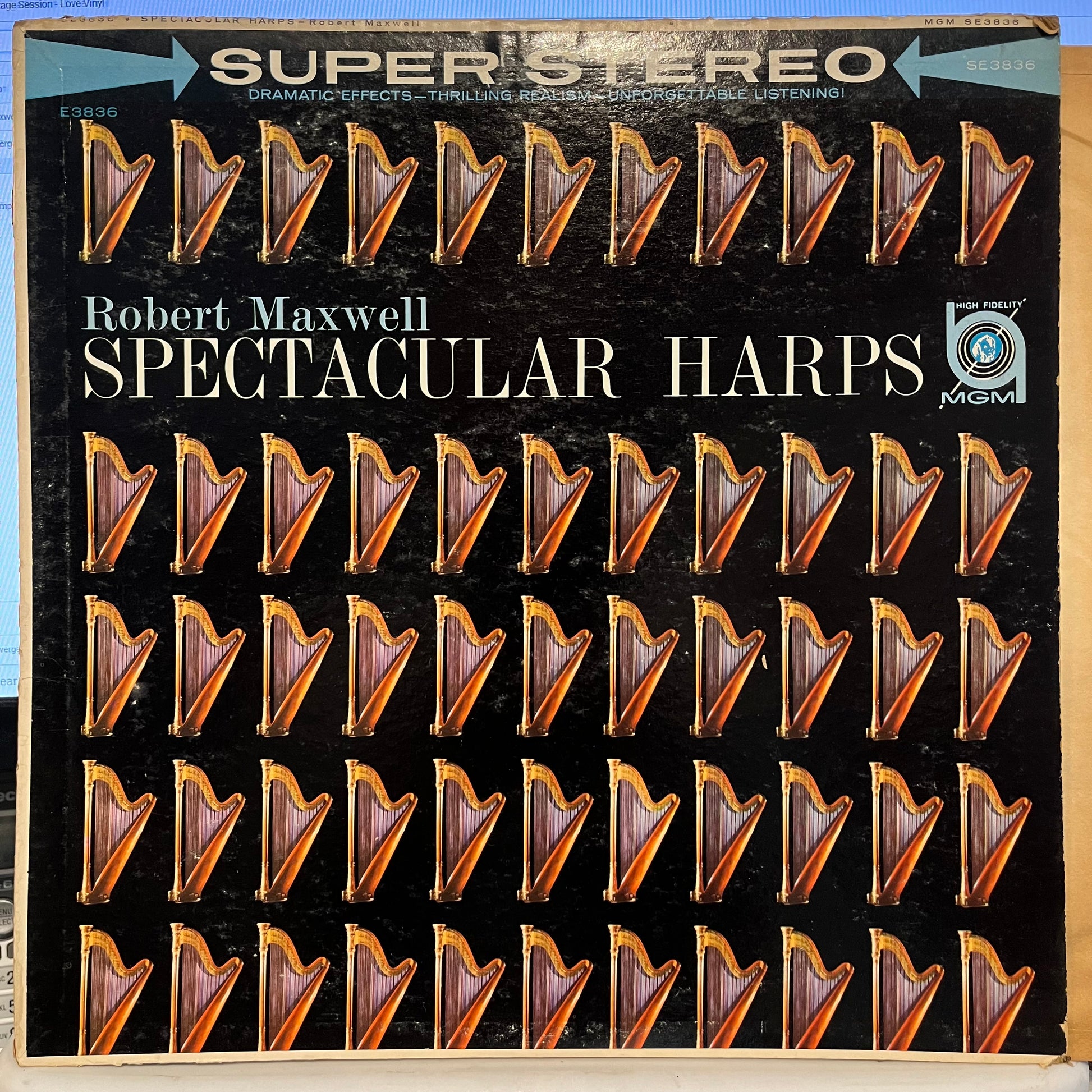 Robert Maxwell - Spectacular Harps | Very Good (VG) Very Good Plus (VG+) - CLASSICAL / USED *VERY GOOD*