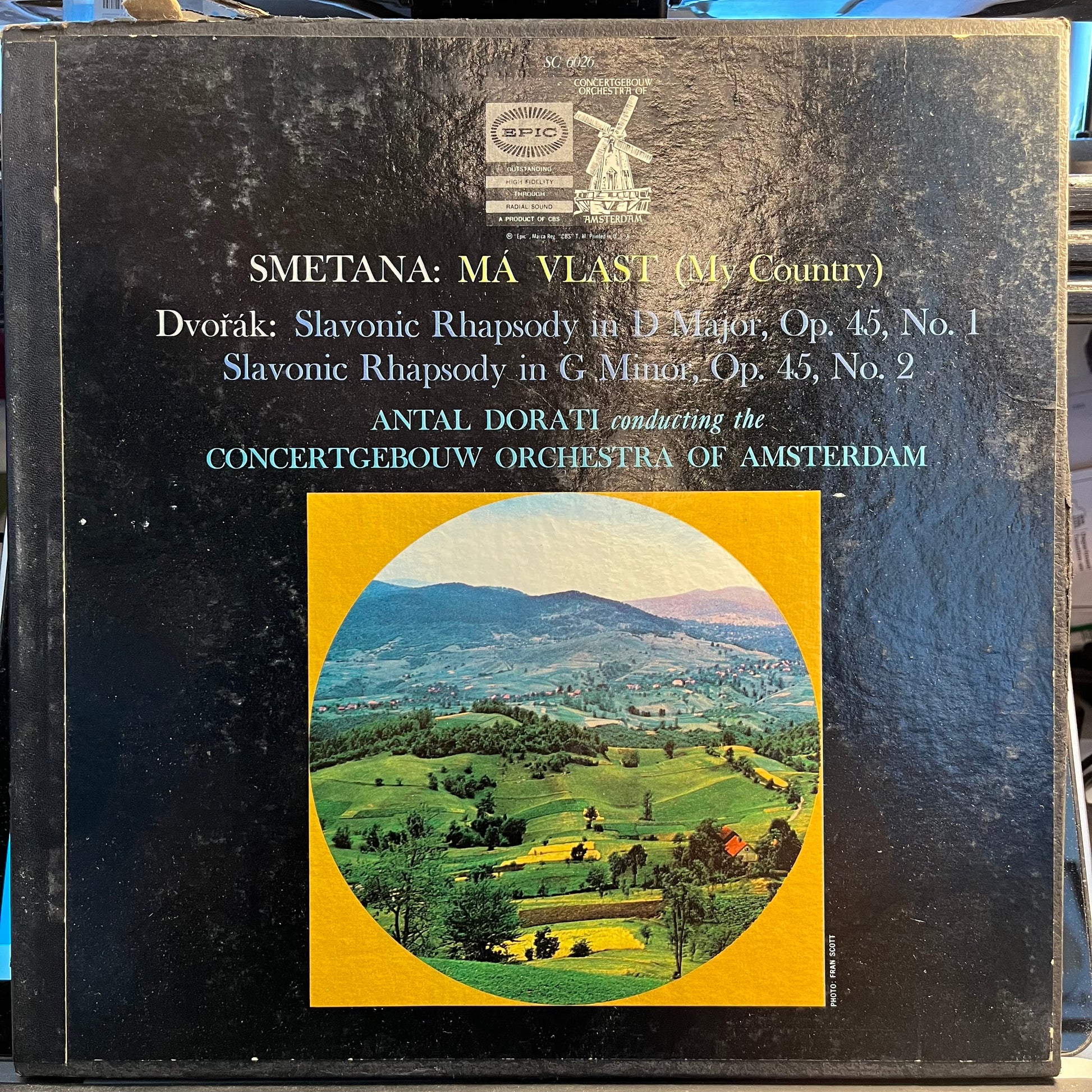 Bedřich Smetana - Smetana: Má Vlast (My Country) / Dvořák: Slavonic Rhapsody In D Major, Op. 45, No. 1; Slavonic Rhapsody In G Minor, Op. 45, No. 2 *PROMO* | Very Good (VG) Very Good (VG) - CLASSICAL / USED *VERY GOOD*