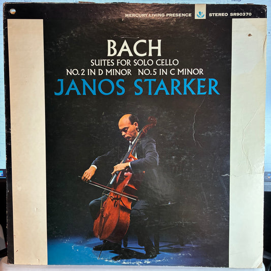 Suites For Solo Cello No.2 In D Minor No.5 In C Minor (VINYL) | Very Good (VG) Very Good (VG) - CLASSICAL / USED *VERY GOOD*