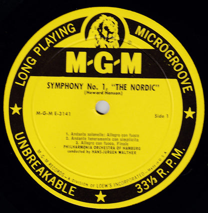 Symphony No. 1 - The Nordic / Ozark Set | Very Good (VG) Very Good Plus (VG+)
