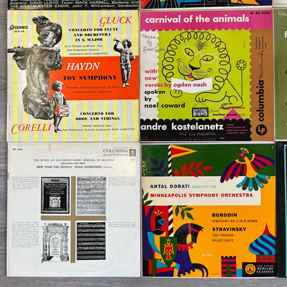 Various - 9 Classical LPs LOT 001 | Excellent (EX) Excellent (EX) - CLASSICAL / USED
