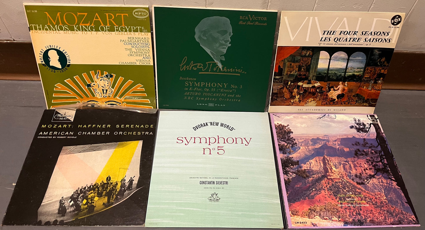 Va - 6 CLASSICAL VINYL RECORD LPS / ALL EX+ TO NM (LIKE NEW) | Near Mint (NM or M-) Near Mint (NM) - CLASSICAL *USED*