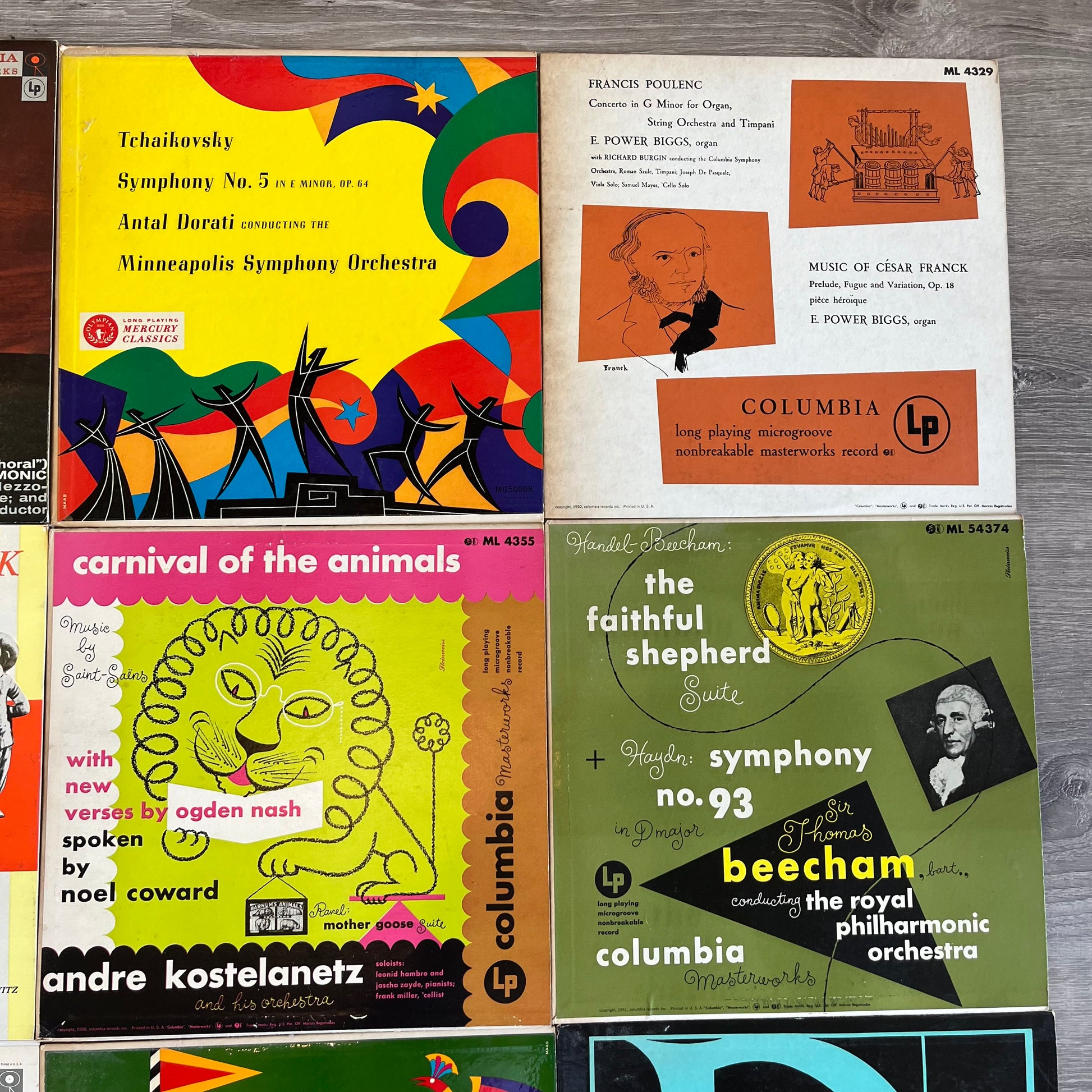Various - 9 Classical LPs LOT 001 | Excellent (EX) Excellent (EX) - CLASSICAL / USED