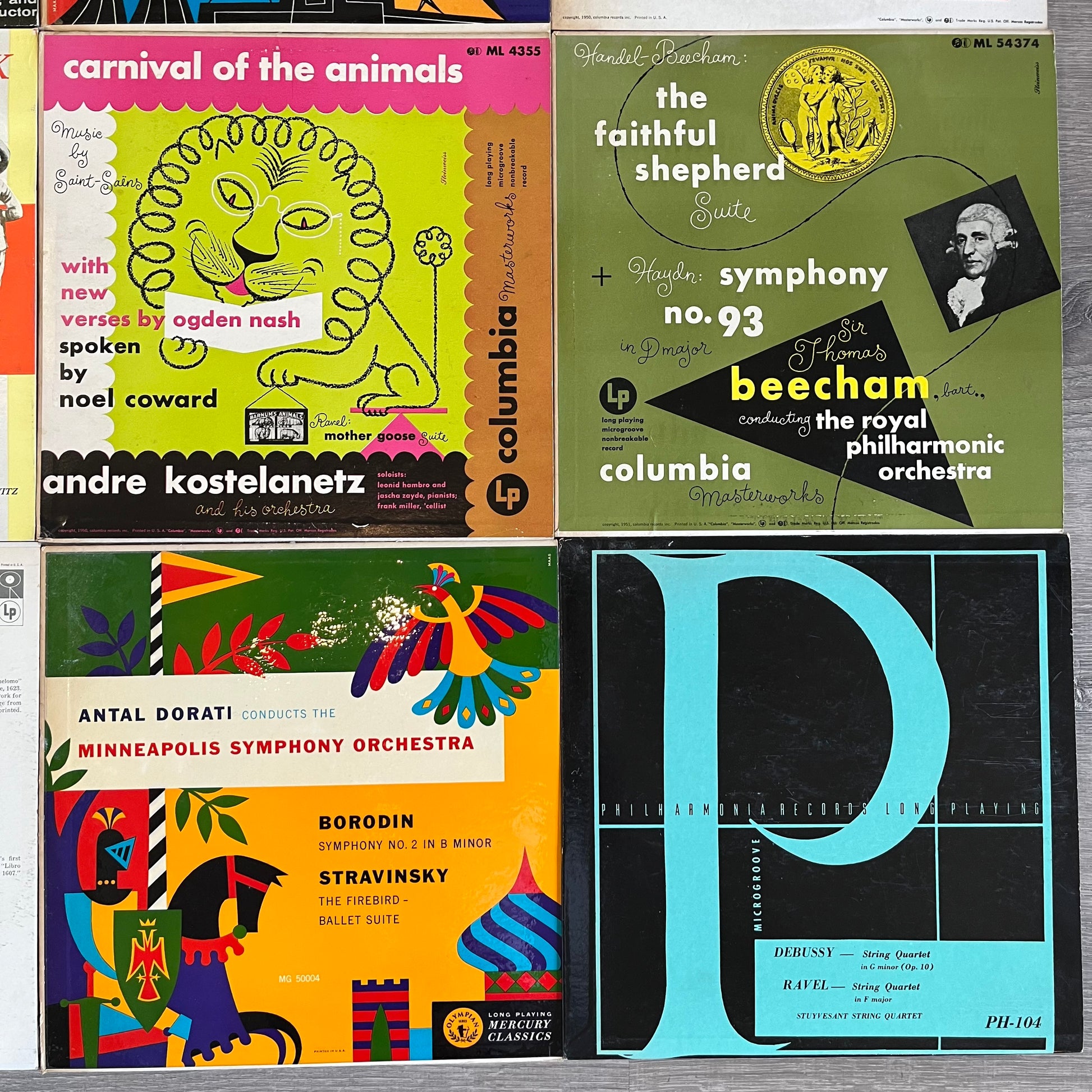 Various - 9 Classical LPs LOT 001 | Excellent (EX) Excellent (EX) - CLASSICAL / USED