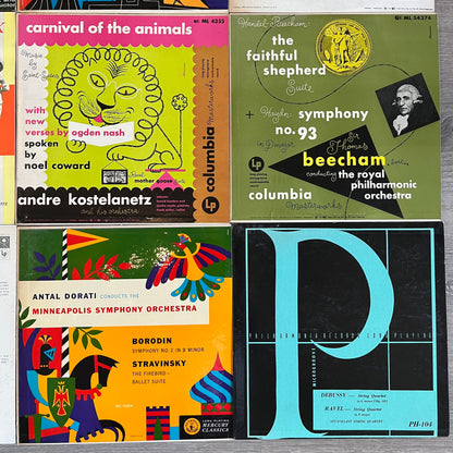Various - 9 Classical LPs LOT 001 | Excellent (EX) Excellent (EX) - CLASSICAL / USED
