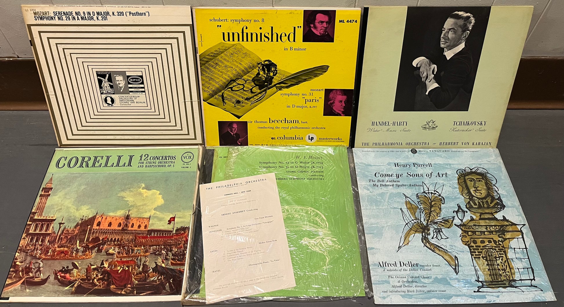 Va - 6 CLASSICAL VINYL RECORD LPS / ALL EX+ TO NM (LIKE NEW) | Near Mint (NM or M-) Near Mint (NM) - CLASSICAL *USED*
