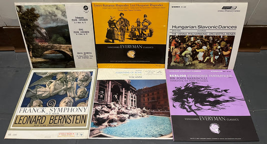 Va - 6 CLASSICAL VINYL RECORD LPS / ALL EX+ TO NM (LIKE NEW) | Near Mint (NM or M-) Near Mint (NM) - CLASSICAL *USED*