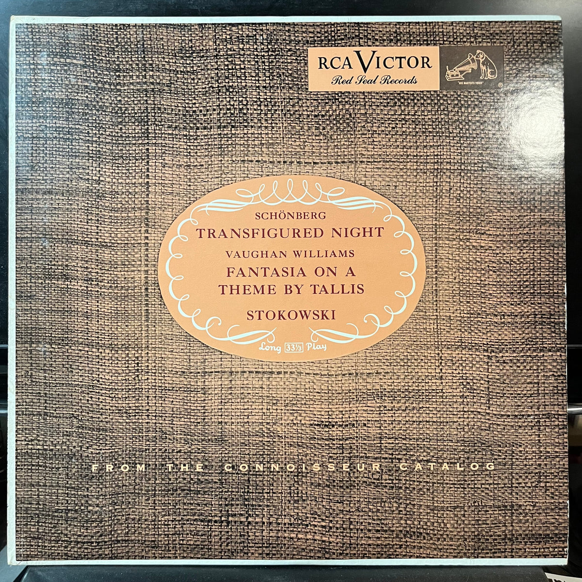 Schönberg* / Vaughan Williams* - Stokowski*, Leopo - Transfigured Night / Fantasia On A Theme By Thomas Tallis (VINYL LP) | USED Near Mint (NM or M-) Near Mint (NM or M-) CLASSICAL