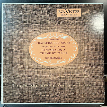 Schönberg* / Vaughan Williams* - Stokowski*, Leopo - Transfigured Night / Fantasia On A Theme By Thomas Tallis (VINYL LP) | USED Near Mint (NM or M-) Near Mint (NM or M-) CLASSICAL