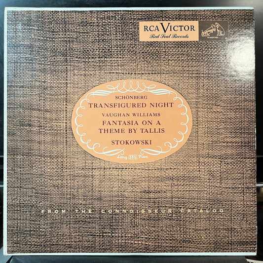 Schönberg* / Vaughan Williams* - Stokowski*, Leopo - Transfigured Night / Fantasia On A Theme By Thomas Tallis (VINYL LP) | USED Near Mint (NM or M-) Near Mint (NM or M-) CLASSICAL