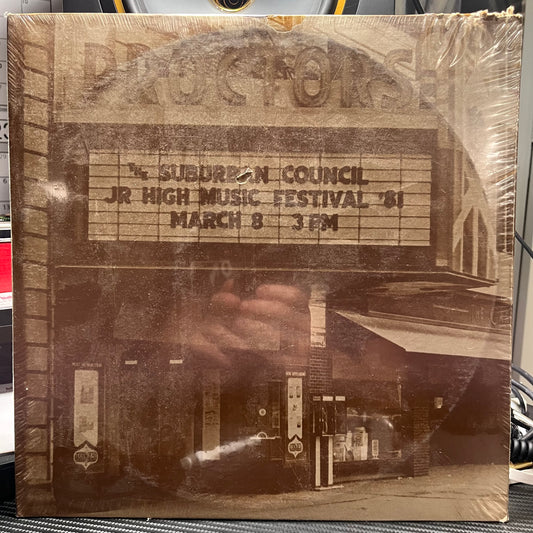 The Suburban Scholastic Counscil - Junior High Music Festival '81 Proctors Theater Schenectady NY | Mint (M) Excellent (EX) - CLASSICAL