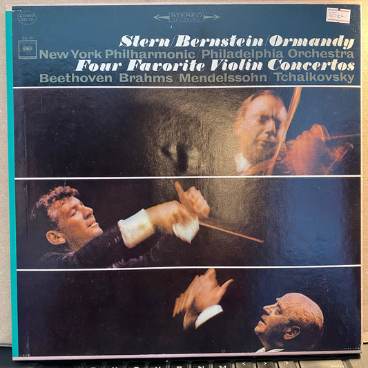 Isaac Stern - Four Favorite Violin Concertos *BOX* | Near Mint (NM) Near Mint (NM) - CLASSICAL / USED *NEAR MINT*