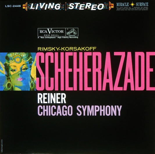 Nikolai Rimsky-Korsakov Scheherazade LP Mint (M) Mint (M)