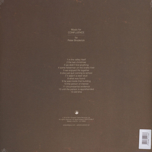 Peter Broderick - Music For Confluence | Mint (M) Mint (M) - CLASSICAL
