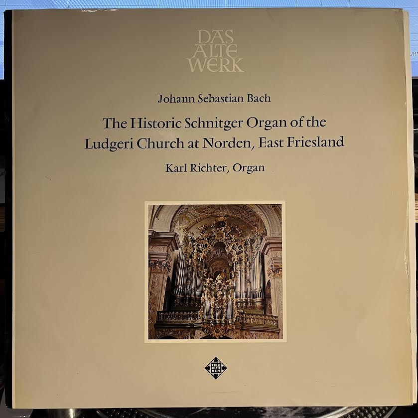 Johann Sebastian Bach - The Historic Schnitger Organ Of The Ludgeri Church | Near Mint (NM) Near Mint (NM) - CLASSICAL / USED *NEAR MINT-*