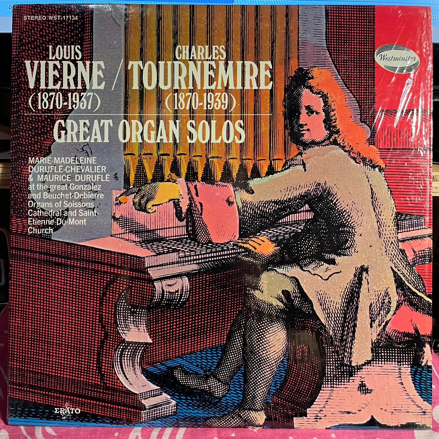Louis Vierne / Charles Tournemire Great Organ Solos *SHRINK* | Near Mint (NM) Near Mint (NM)