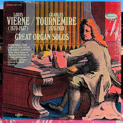 Louis Vierne / Charles Tournemire Great Organ Solos *SHRINK* | Near Mint (NM) Near Mint (NM)