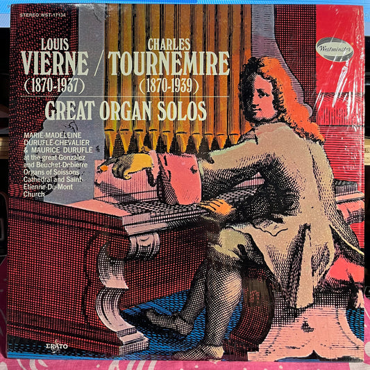 Louis Vierne / Charles Tournemire Great Organ Solos *SHRINK* | Near Mint (NM) Near Mint (NM)