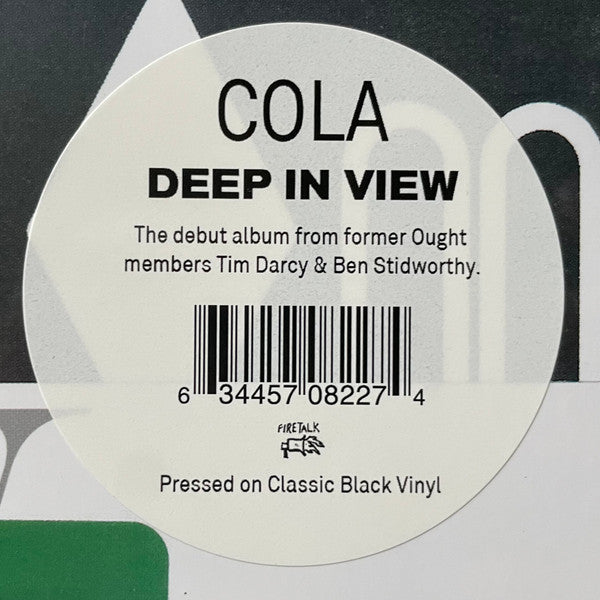Cola (19) - Deep In View | Mint (M) Mint (M) - PUNK *SEALED*