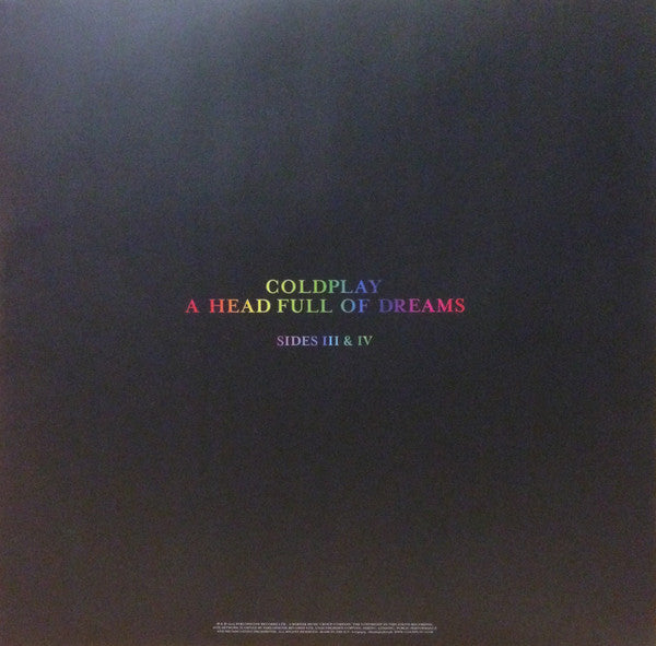 A Head Full Of Dreams | Very Good Plus (VG+) Near Mint (NM) - ALT/INDIE / USED *EXCELLENT+*