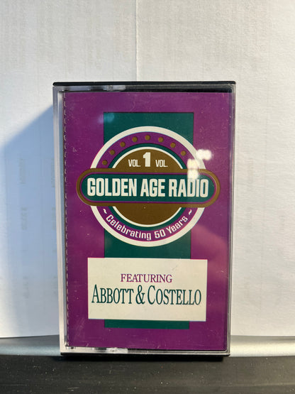 Abbott & Costello - Golden Age Of Radio Vol 1 *CASSETTE* | Near Mint (NM) Near Mint (NM) - COMEDY / USED *NEAR MINT*