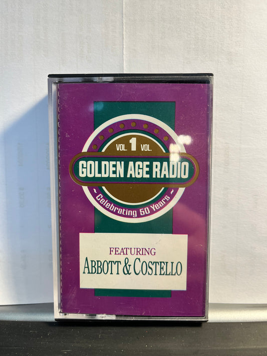Abbott & Costello - Golden Age Of Radio Vol 1 *CASSETTE* | Near Mint (NM) Near Mint (NM) - COMEDY / USED *NEAR MINT*
