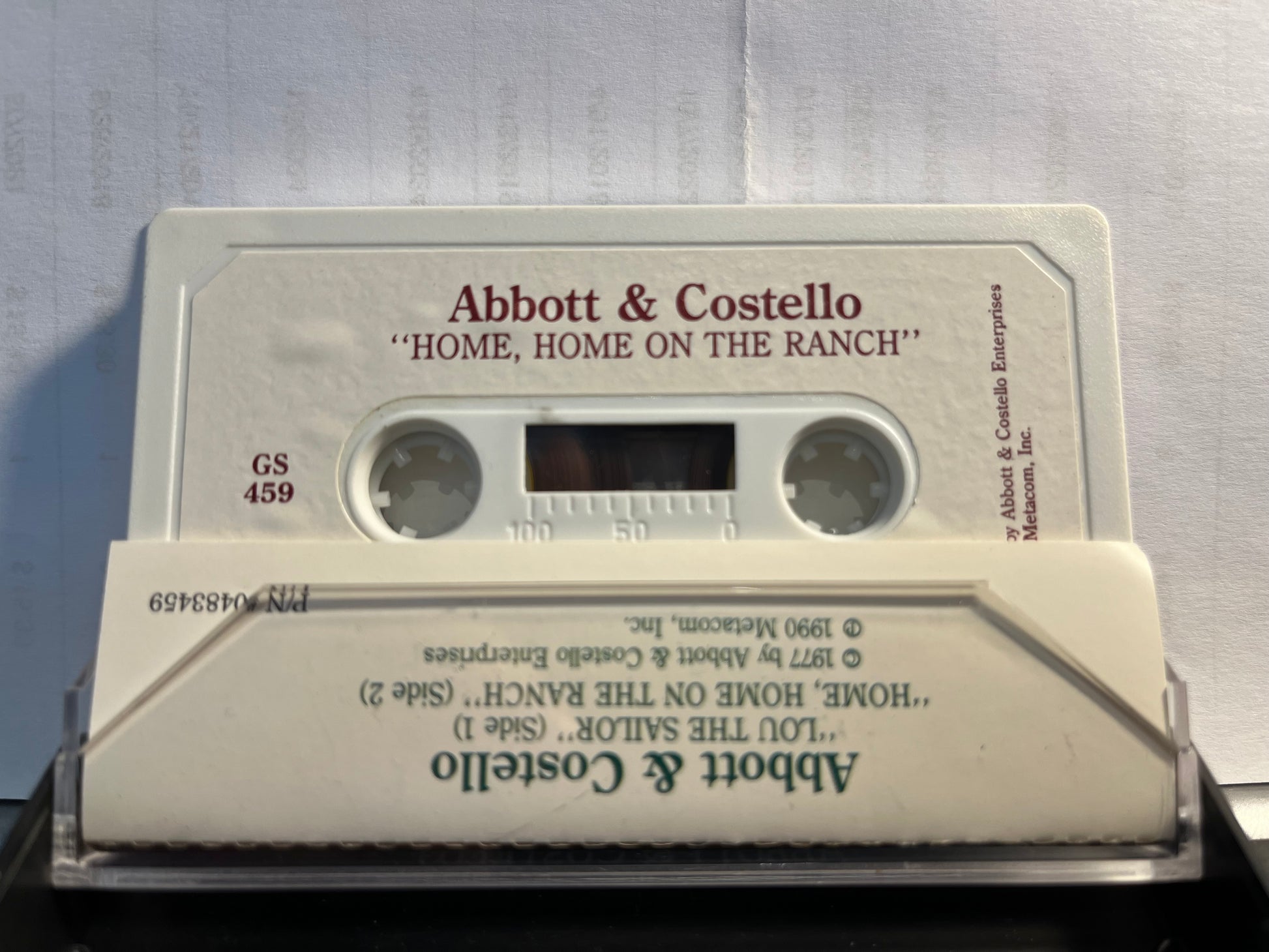 Abbott & Costello - Golden Age Of Radio Vol 1 *CASSETTE* | Near Mint (NM) Near Mint (NM) - COMEDY / USED *NEAR MINT*
