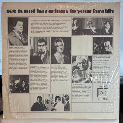 Jackie Vernon - Sex Is Not Hazardous To Your Health (VINYL) | Very Good Plus (VG+) Excellent (EX) - COMEDY / USED *VERY GOOD+*