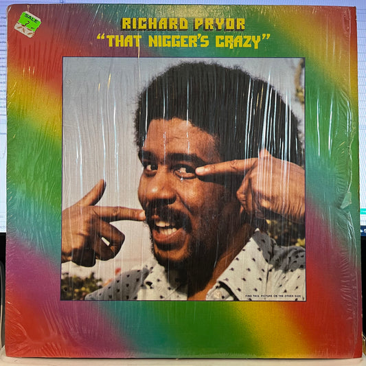 Richard Pryor That Ni**er's Crazy LP Very Good (VG) Near Mint (NM or M-)