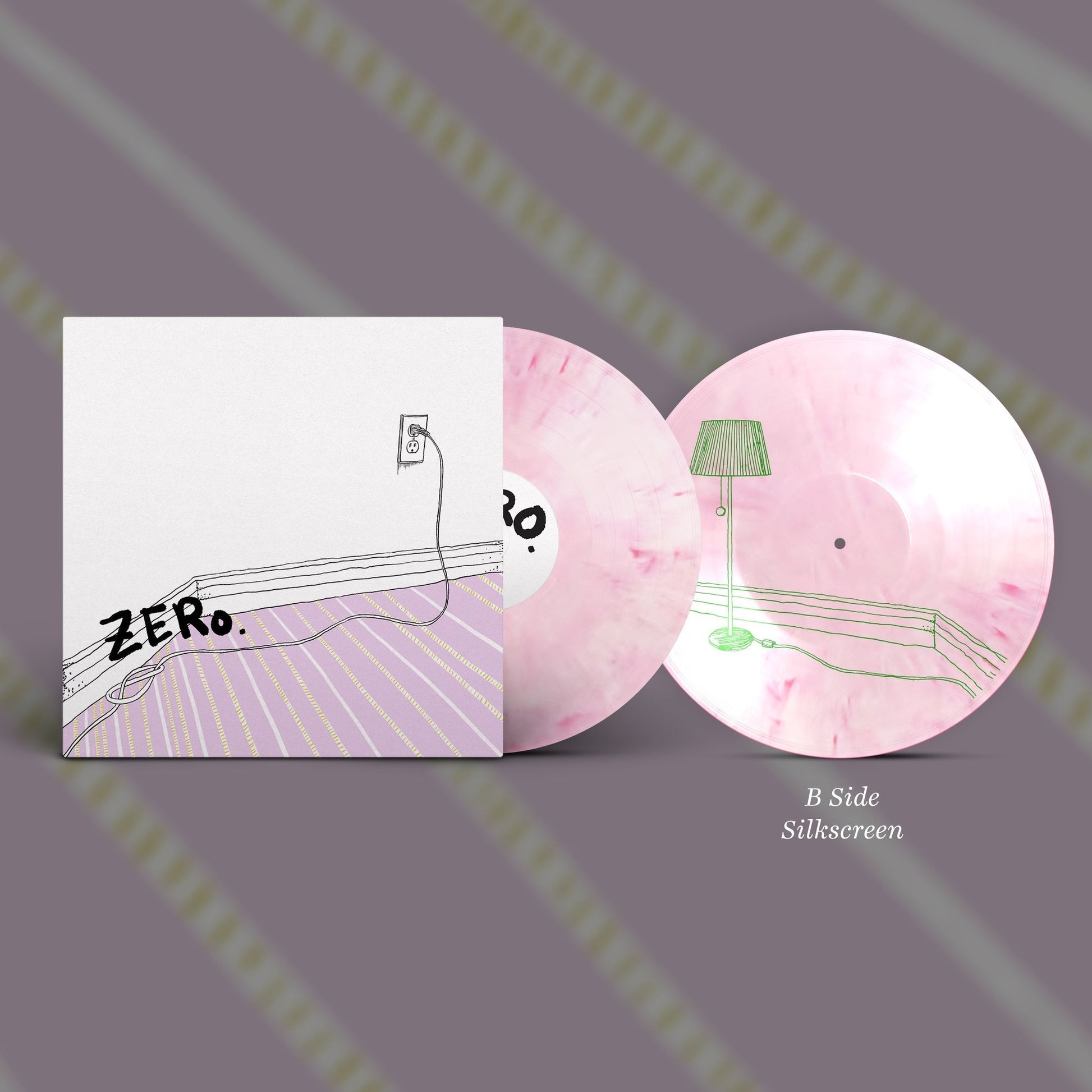 (PRE-ORDER 1/9/26) Zero [Pink/Cream Blend Vinyl With Green Silkscreen B-Side Design] | - ROCK *NEW/COLOR*