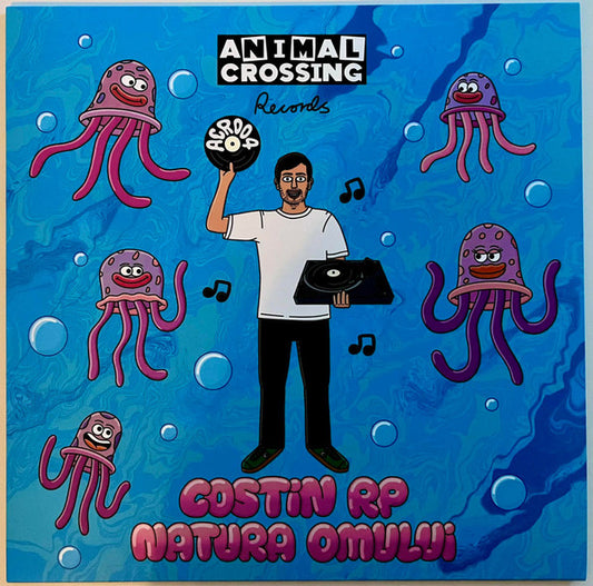 Costin Rp Natura Omului EP Animal Crossing Records 12", EP, Blu Mint (M) Mint (M)