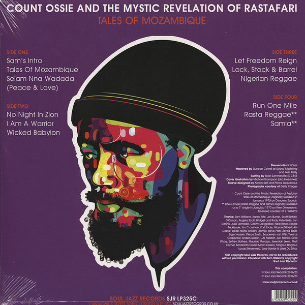 Count Ossie And The Mystic Revelation Of Rastafari Tales Of Mozambique Soul Jazz Records 2xLP, Ltd, RE, RM, S/Edition, Pur Mint (M) Mint (M)