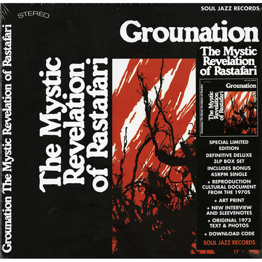 Count Ossie & Mystic Revelation Of Rastafari Grounation Soul Jazz Records 3xLP, RE + 7", Single + Box, Dlx, Ltd Mint (M) Mint (M)