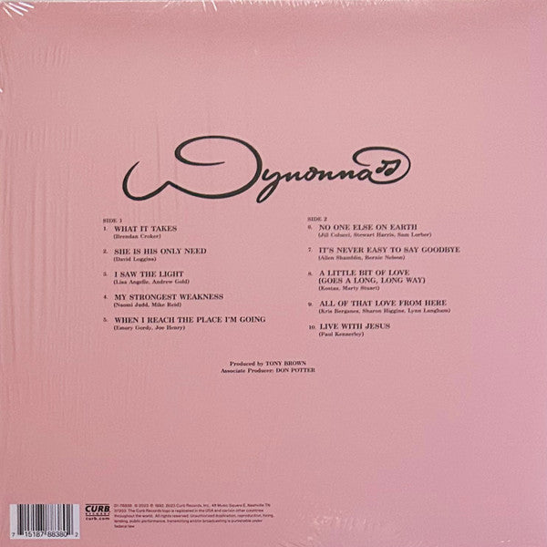 Wynonna (BABY PINK VINYL) | Mint (M) Mint (M) - COUNTRY *SEALED/COLOR*