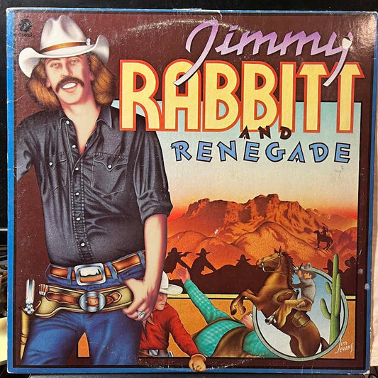 Jimmy Rabbitt And Renegade - Jimmy Rabbitt And Renegade (VINYL) | Excellent+ (EX+) Very Good Plus (VG+) - COUNTRY / USED *EXCELLENT+*
