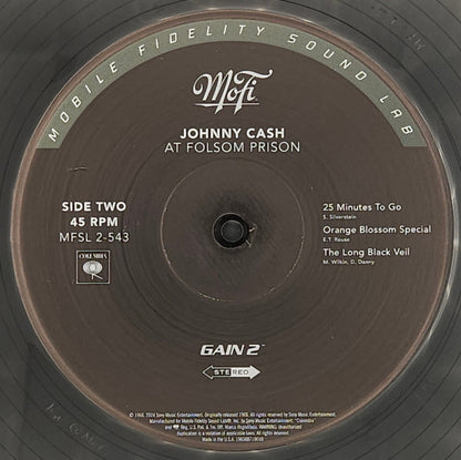 At Folsom Prison | Mint (M) Mint (M) - COUNTRY *SEALED/MFSL/45RPM*