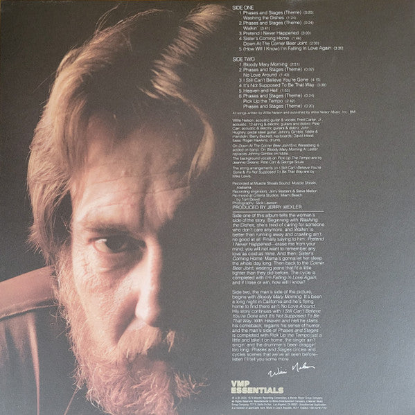 Willie Nelson - Phases And Stages | Mint (M) Mint (M) - COUNTRY *NEW/COLOR/VMP*