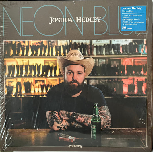 Joshua Hedley - Neon Blue | Mint (M) Mint (M) - COUNTRY *NEW/COLOR/VMP*